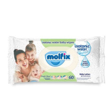 Molfix Wet Wipes With Lid 60 Pcs